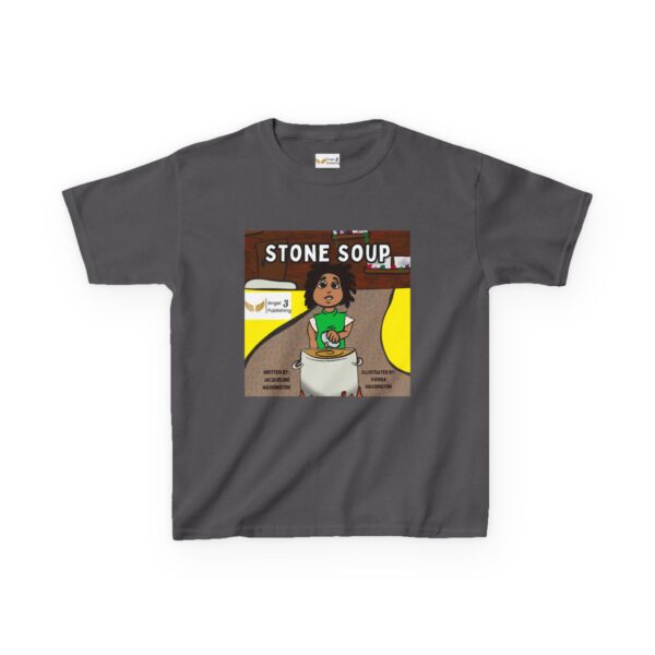 Kids' Story Tee: Stone Soup Design, Fun Children's T-Shirt, Great Gift for Kids, Storytime Apparel, Perfect for Birthdays - Image 69