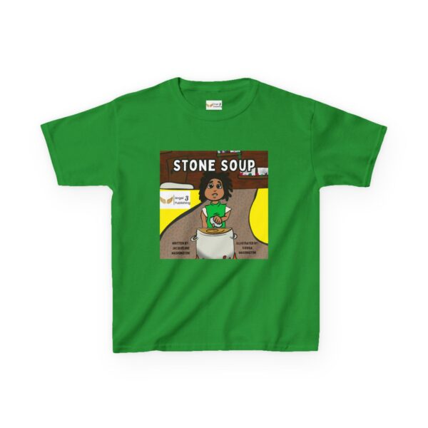 Kids' Story Tee: Stone Soup Design, Fun Children's T-Shirt, Great Gift for Kids, Storytime Apparel, Perfect for Birthdays - Image 53