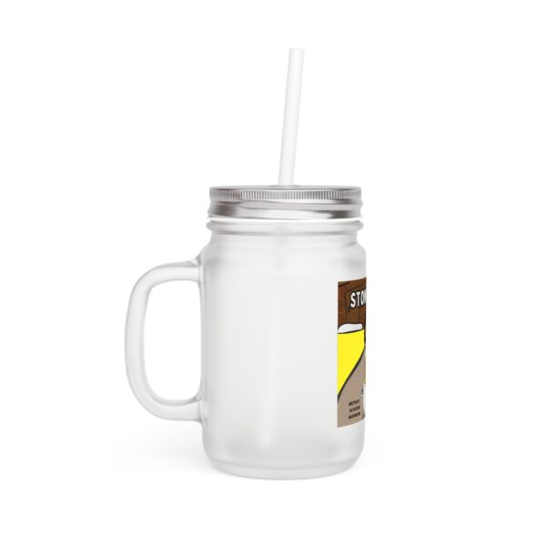 Creative Mason Jar with Straw | Fun Kitchen Decor, Gift for Home, Reusable Drinkware, Unique Party Favor, Eco-Friendly Beverage Container - Image 2