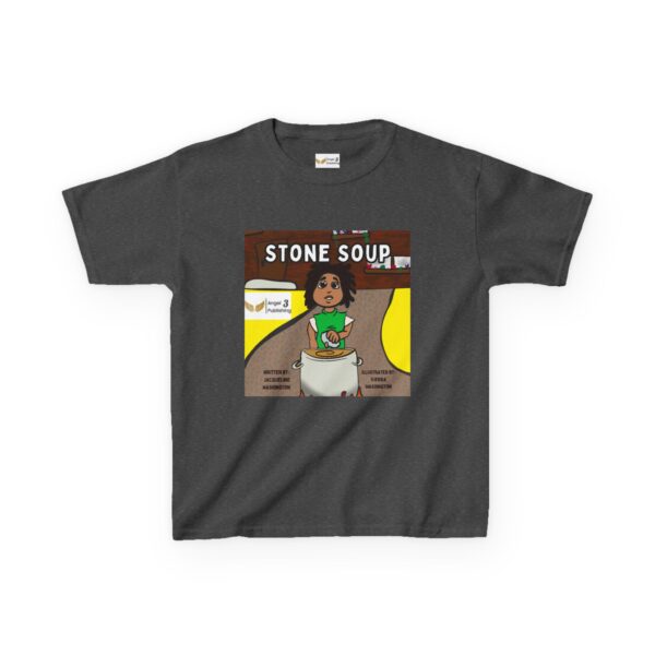 Kids' Story Tee: Stone Soup Design, Fun Children's T-Shirt, Great Gift for Kids, Storytime Apparel, Perfect for Birthdays - Image 57
