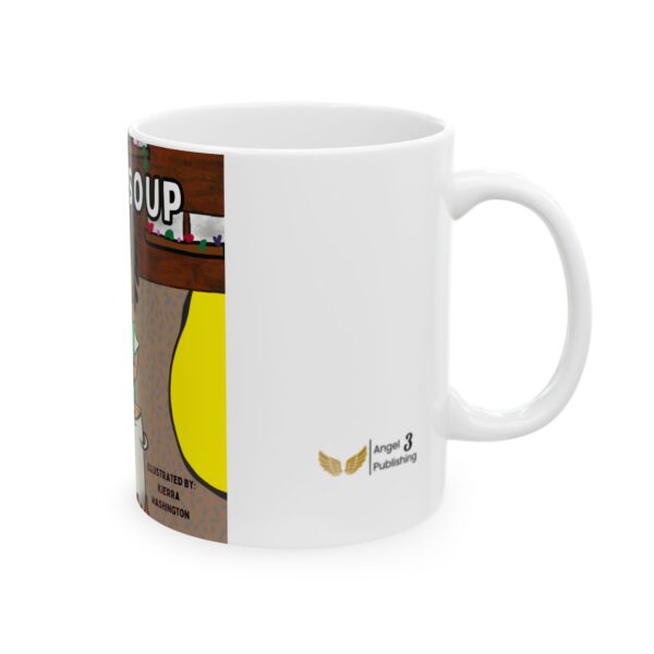 Stone Soup Themed Ceramic Mug - Perfect Gift for Book Lovers, Coffee Addicts, Kitchen Decor, Home Office - Image 4