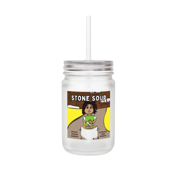 Creative Mason Jar with Straw | Fun Kitchen Decor, Gift for Home, Reusable Drinkware, Unique Party Favor, Eco-Friendly Beverage Container